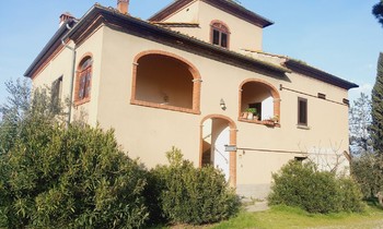  farmhouse with a large vineyard with irrigation system.